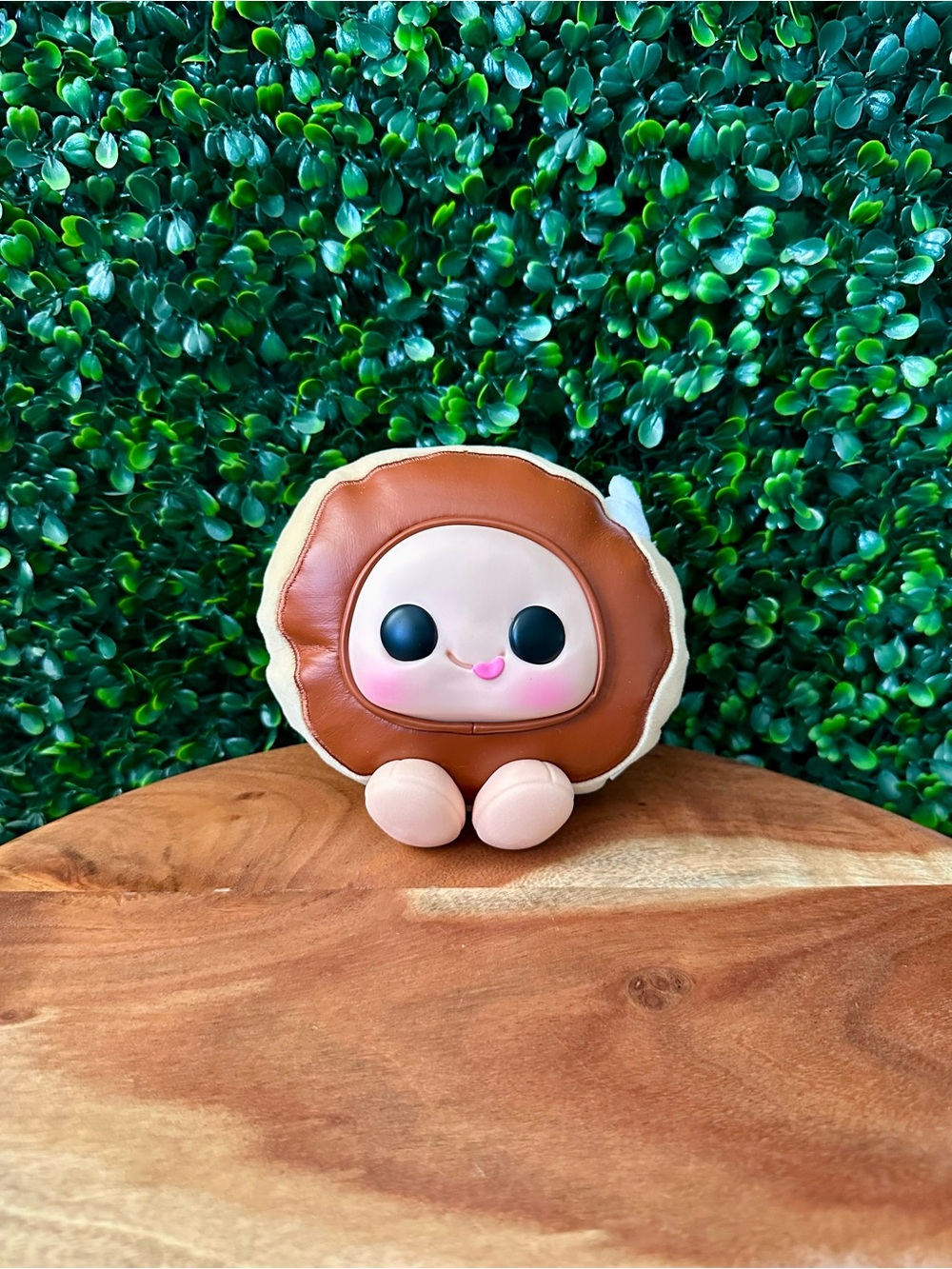 Hyojo  Krispy Kreme Chocolate Iced Donut Blind Box Plush Keychain